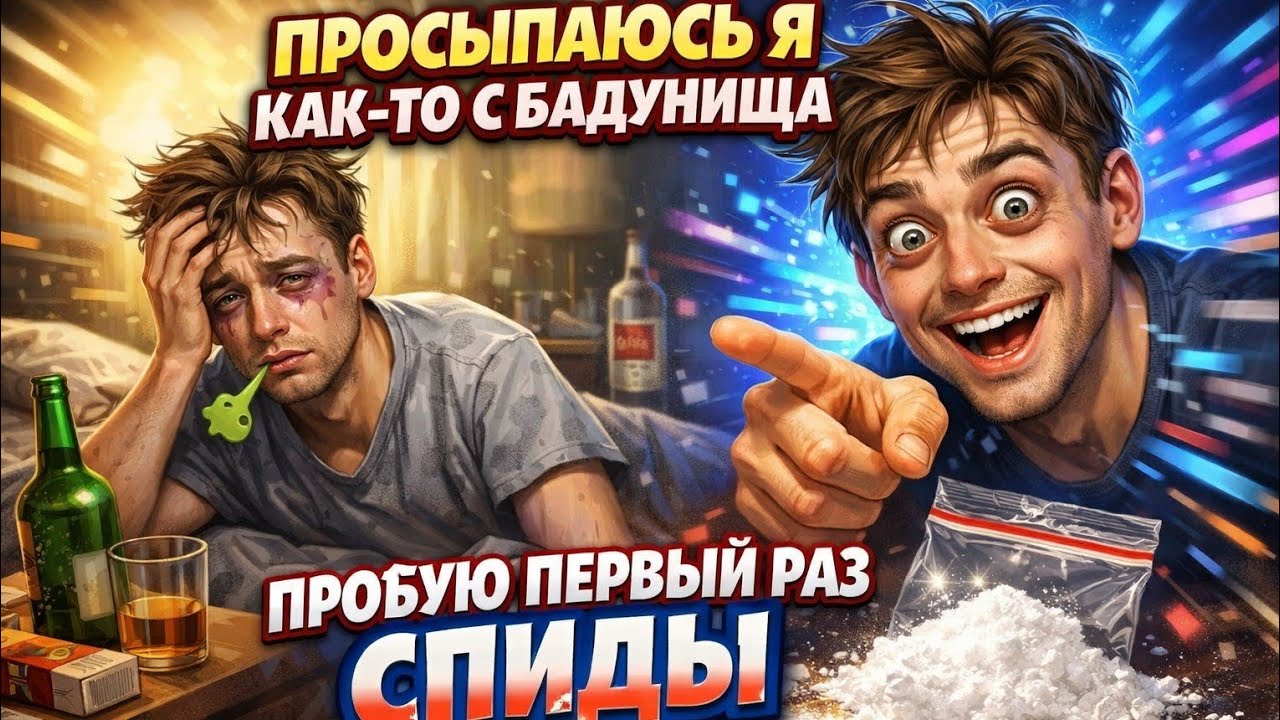 Просыпаюсь я как-то с БАДУНИЩА и пробую первый раз СПИДУХУ 