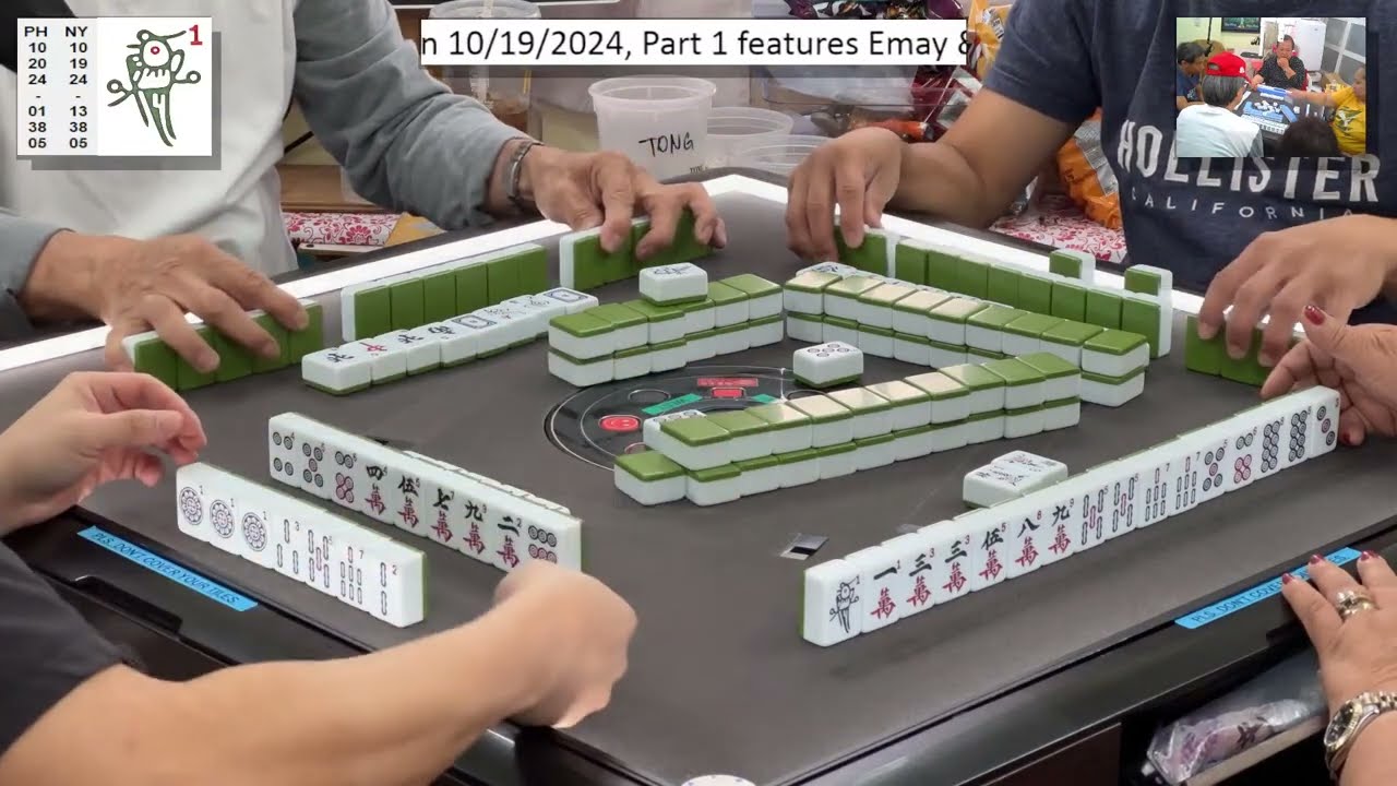 JHAT MAHJONG #4166 LS Part 1 - 10/19/2024 -(RECOMMENDED FOR BIG SCREEN)