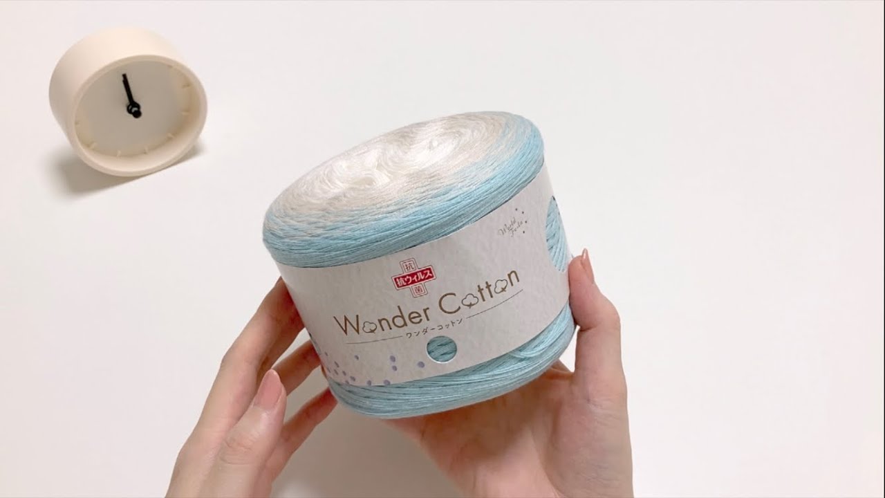 ユザワヤ ワンダーコットン１玉編んでみた【15時間】かぎ針編み Crochet