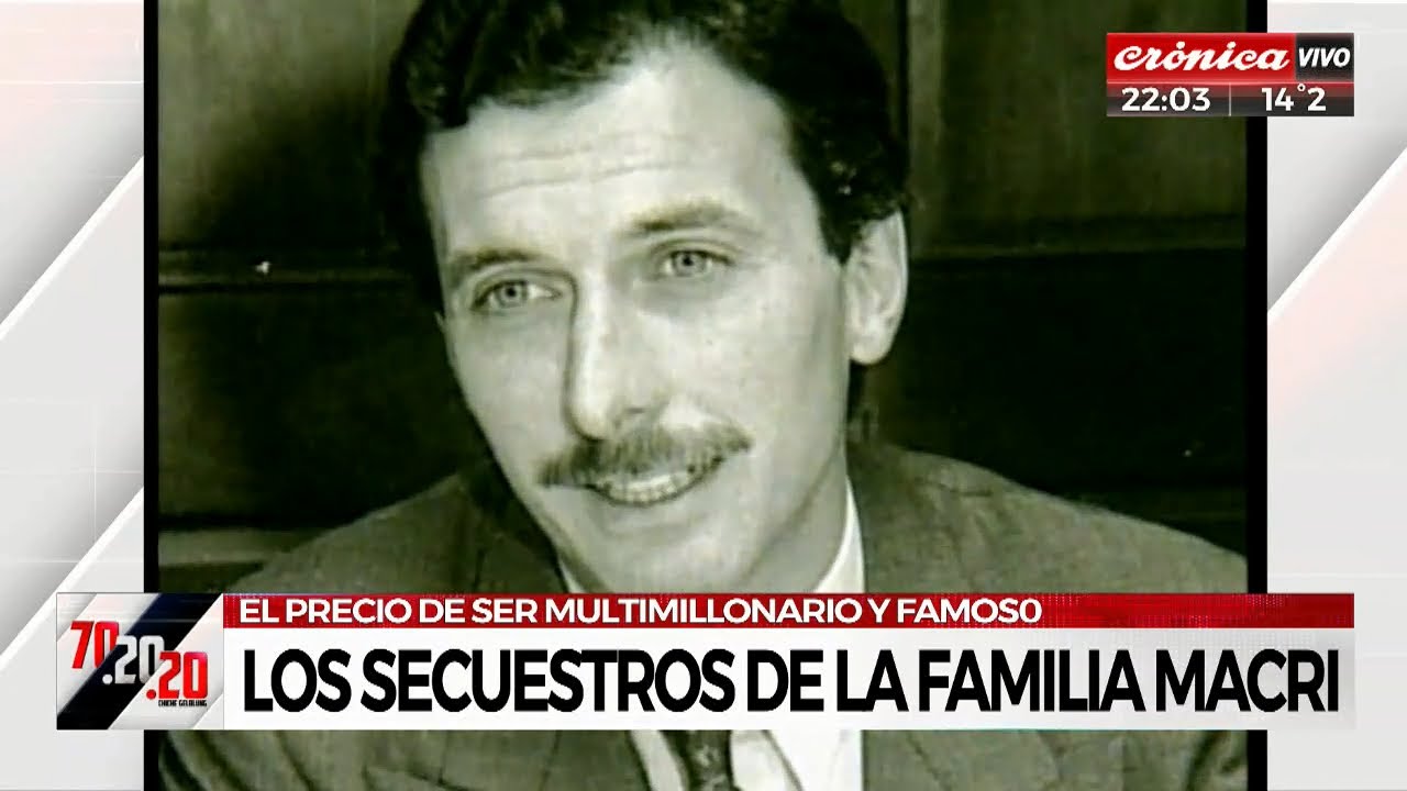 Los secuestros en la familia Macri