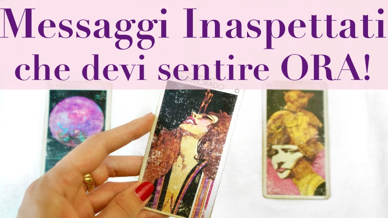 QUESTI MESSAGGI INASPETTATI TI DEVONO ARRIVARE OGGI! Lettura Interattiva PRIMO QUARTO
