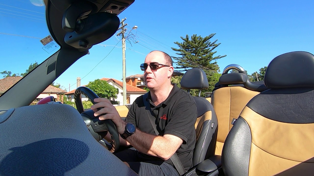 2007 Mini Cooper S Convertible Driving