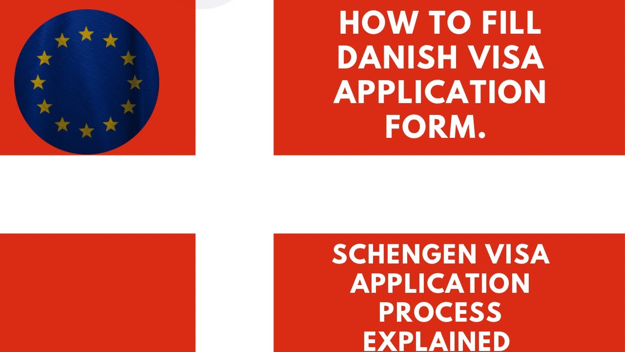 How to fill in Schengen visa application form  | Denmark visa online form #denmark #schengenvisa #EU