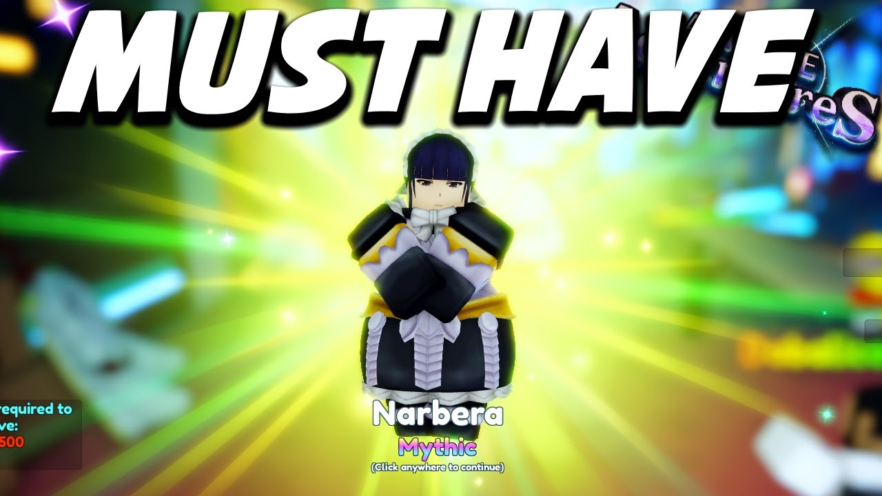 Showcasing New Narbera Is INSANELY Strong In Anime Adventures Update 16!