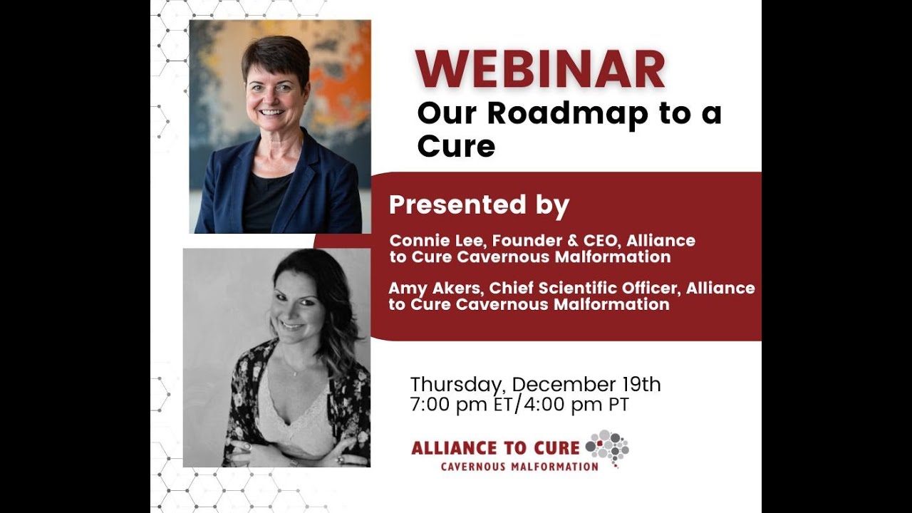 Our Roadmap to a CCM Cure