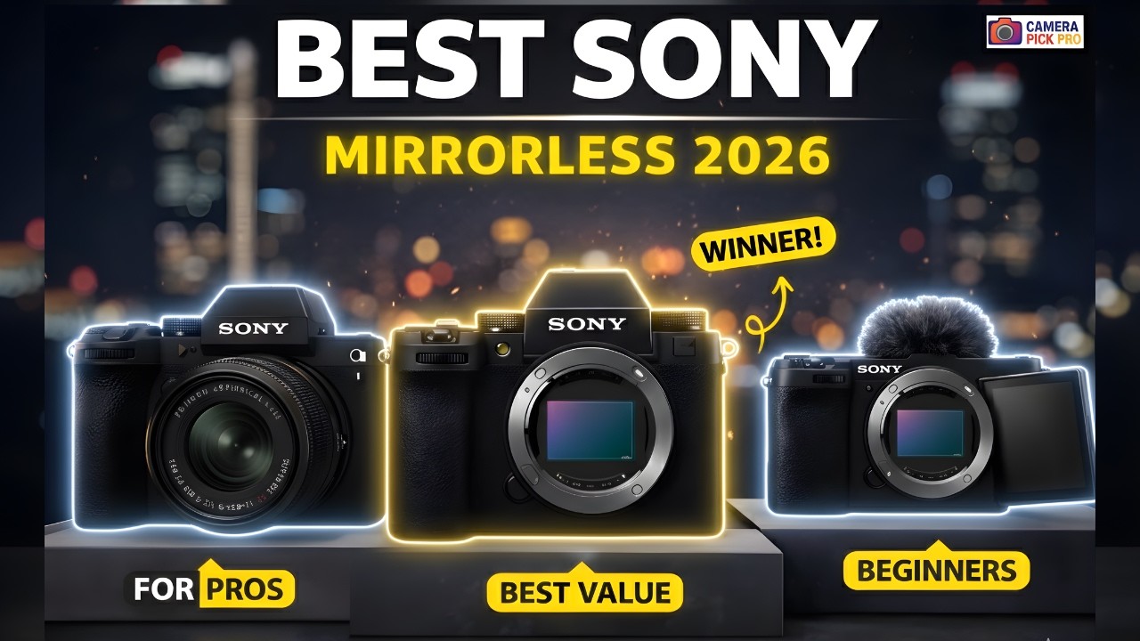 Best Sony Mirrorless Camera 2026 | Top Sony Cameras Compared