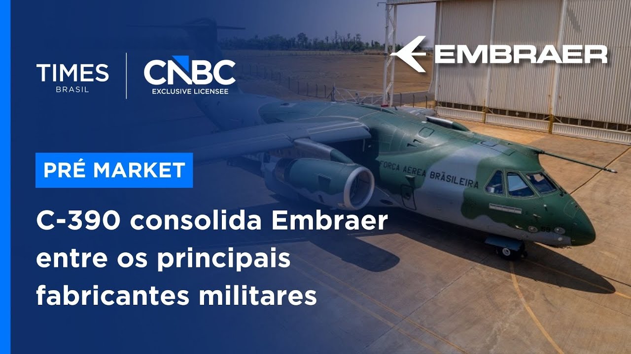 Embraer amplia presença na Otan com acordo do C-390 na Hungria