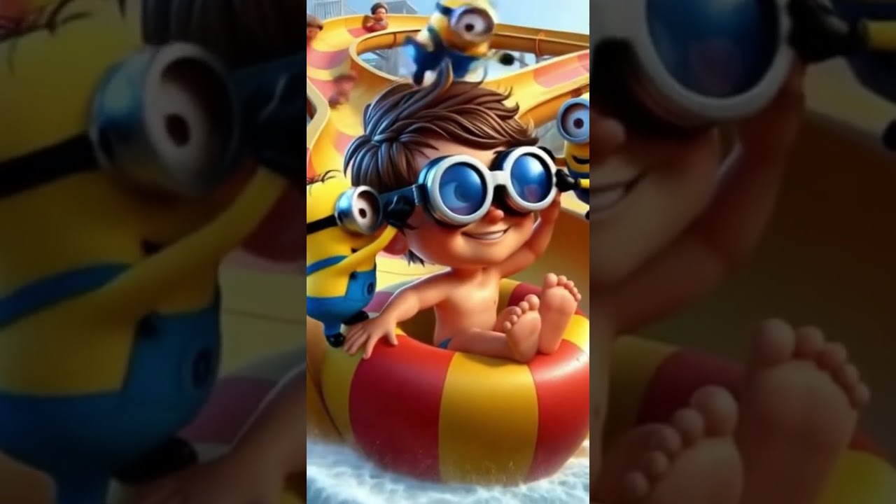 Sliding into sparkle! Minions + jewels = epic fun! #MinionMagic #kidsfuntube #kiddietoons