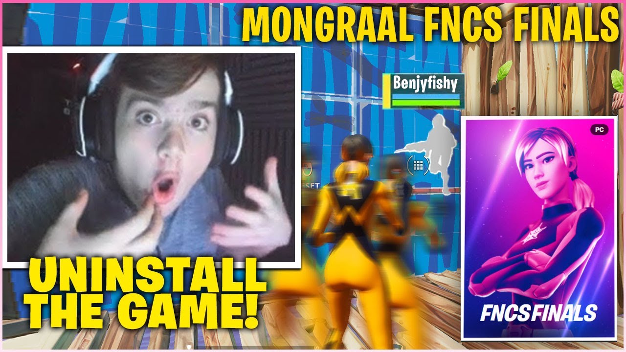MONGRAAL заставил профессиональных игроков выглядеть тупыми в финале FNCS, а затем произошло это ...