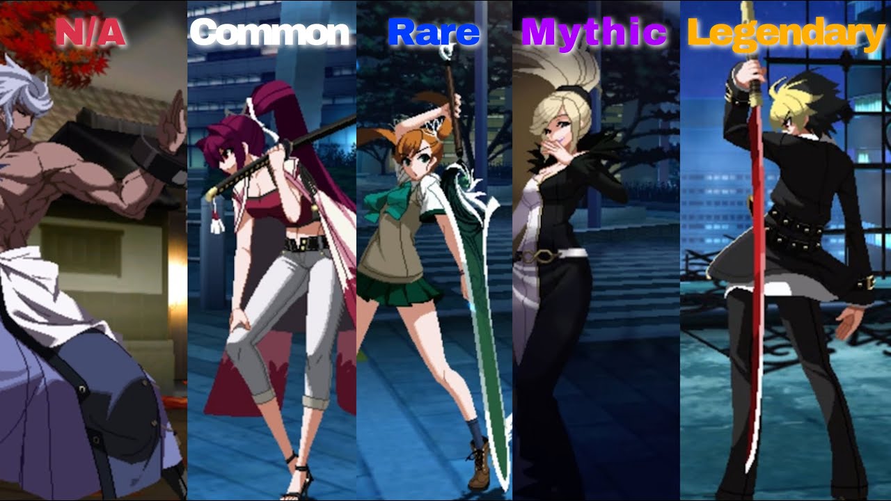 Under Night In-Birth Lore | Everybody's Weapons