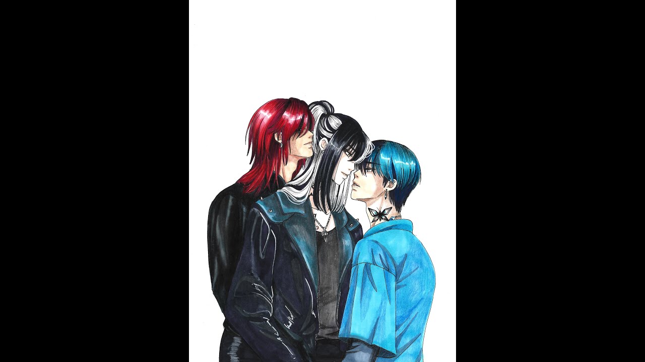 Dessin manga "la couleur de la couverture de devil's lair"
