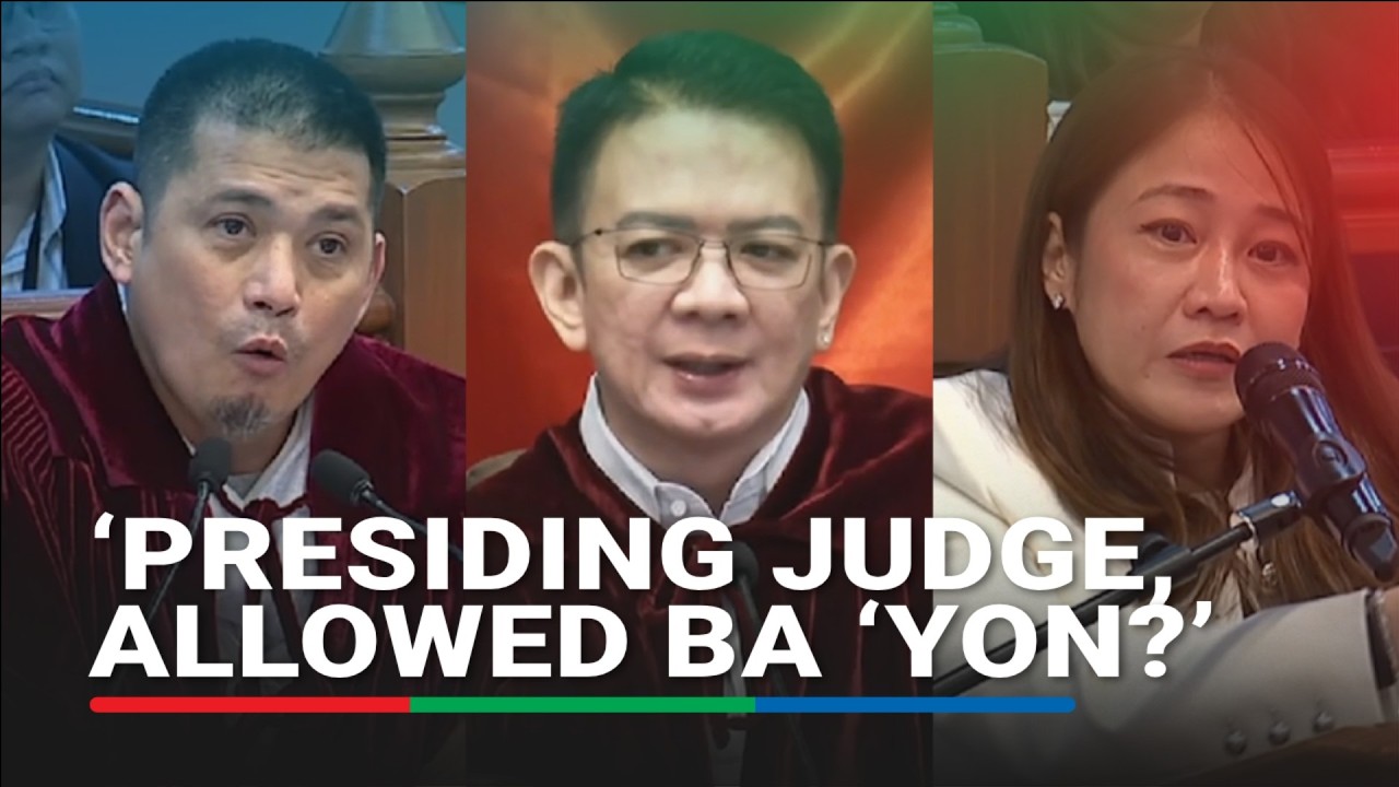 &lsquo;Allowed ba &lsquo;yon?&rsquo; Robin pinapigil kay Chiz ang pagsagot ni Divinagracia | ABS-CBN News