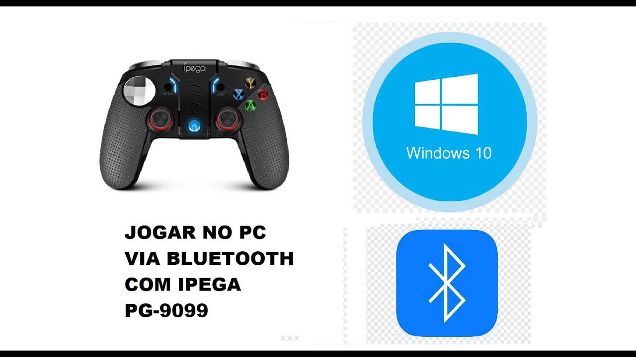 Macete para usar Ípega PG-9099 no PC via bluetooth