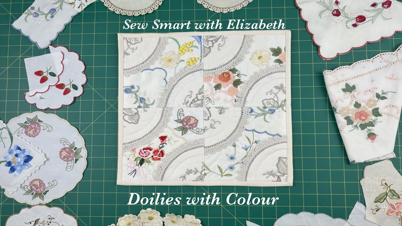 BONUS Doilies with Colour