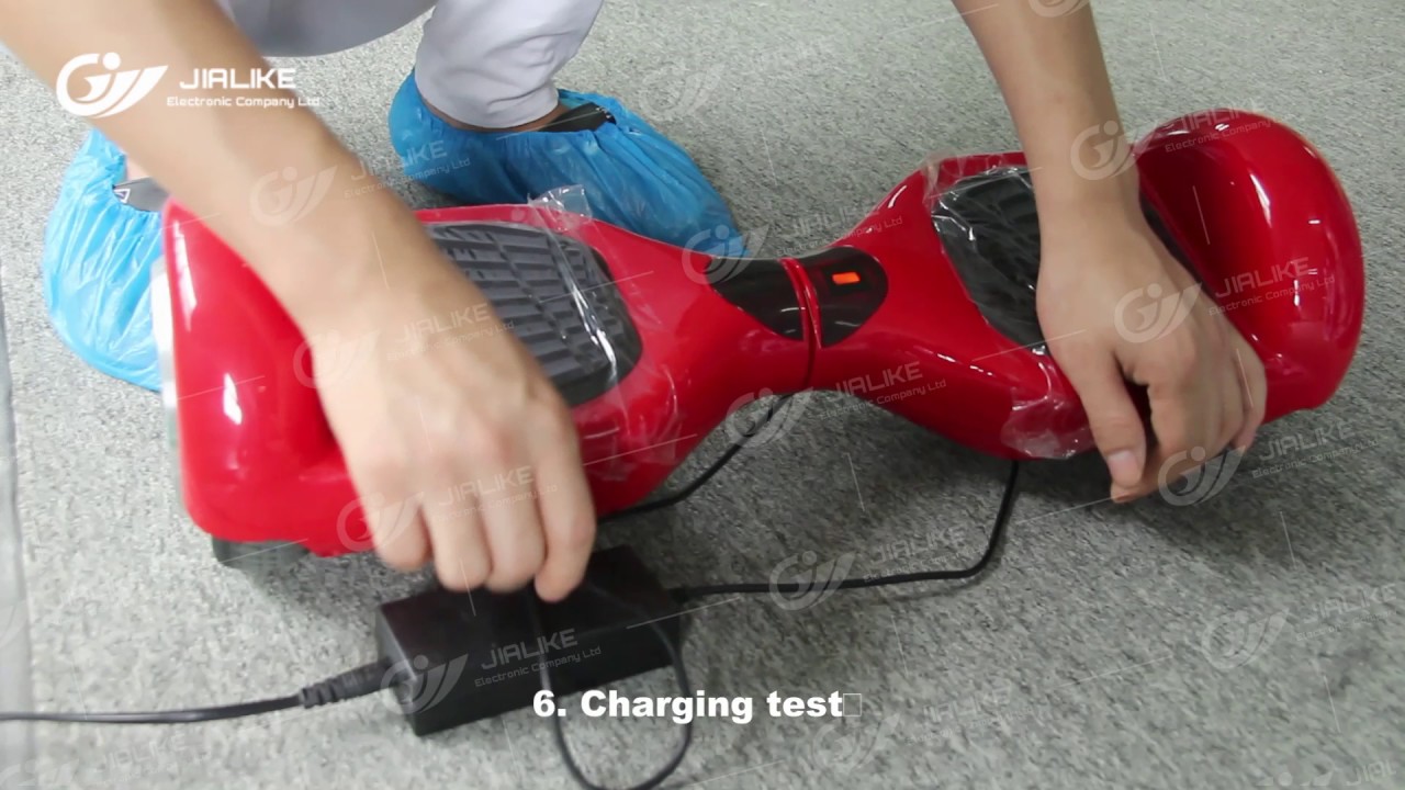 Testing Process Of Megawheels TW01 Hoverboard