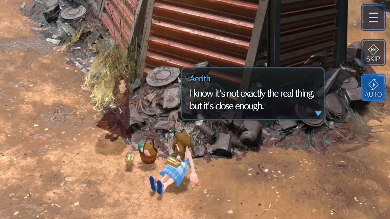 Aerith Full Story (Ifalna & Tseng) - Final Fantasy 7 Ever Crisis