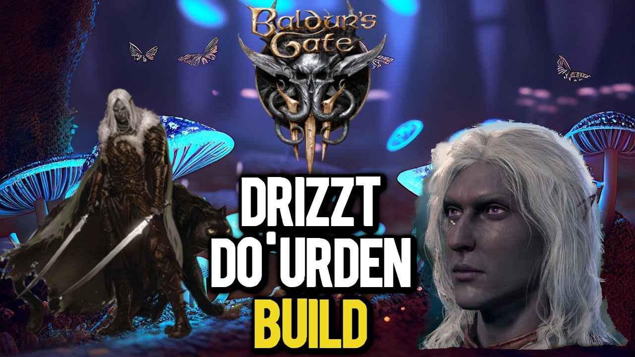 Baldurs Gate 3 Rogue/Ranger Build, Forgotten Realms Edition: Drizzt Do'Urden Build