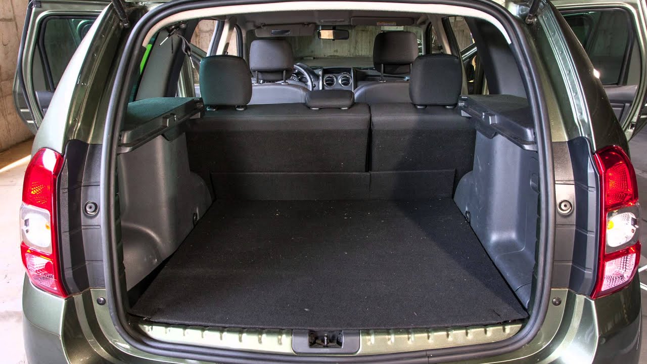 RENAULT DUSTER 2015  luggage boot