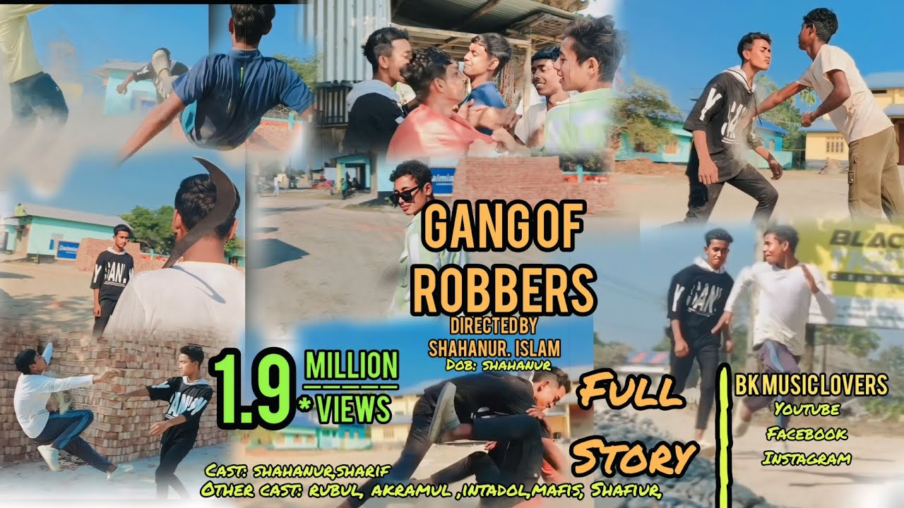gang of robbers / full-HD 2025 ACTION short-film / Shahanur islam/ New action/ best Action Movie