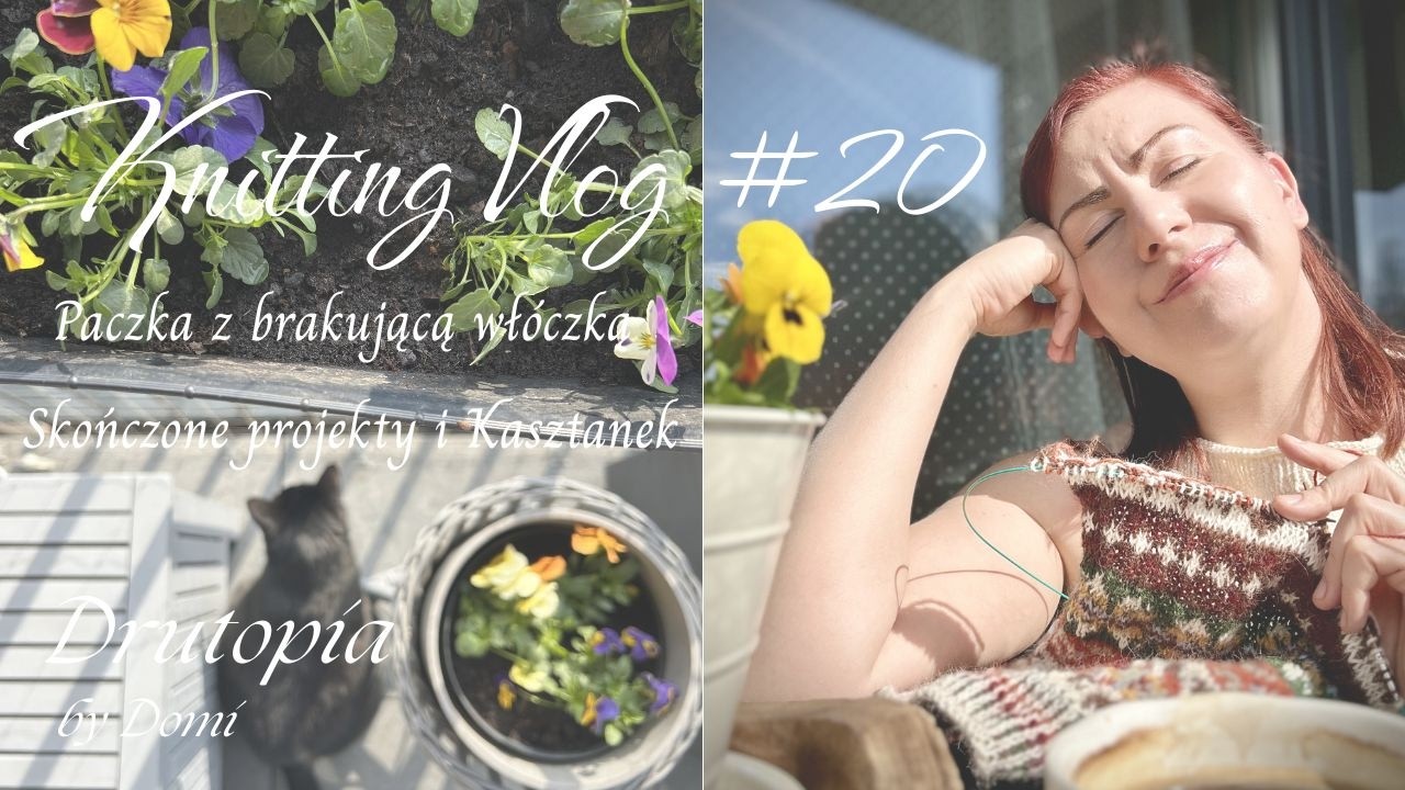 #20: Ciąg dalszy zakup&oacute;w z Woolfashion 🧶| Skończone projekty i Kasztanek! 🌰