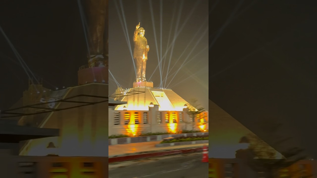 DR B.R. Ambedkar Biggest Statue in Vijayawada #short #shorts #trending #ytshorts #vijayawada #viral