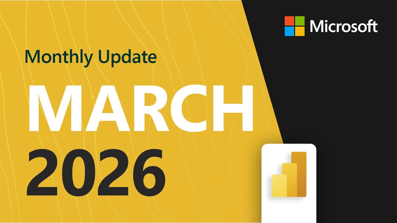 Обновление Power BI — март 2026 г.