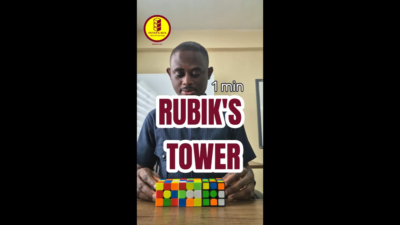 RUBIK'S TOWER - 1 MIN