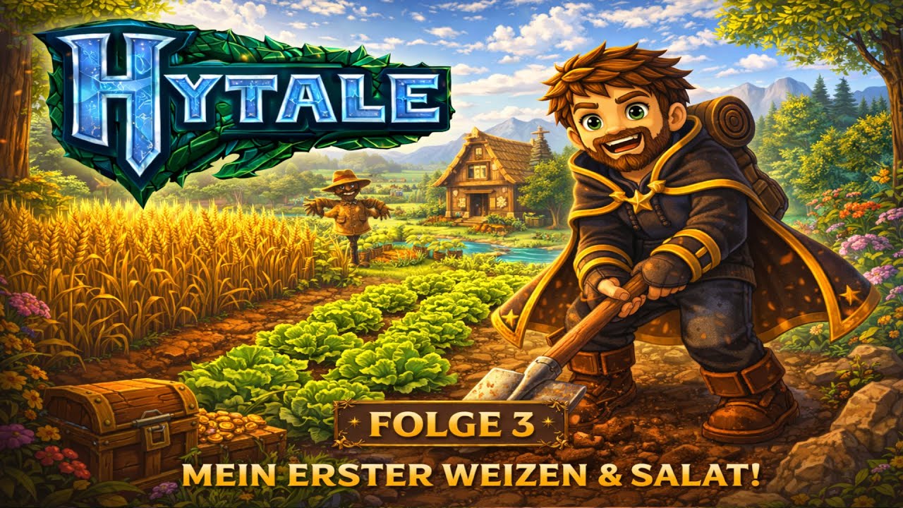 Hytale Staffel 1 Folge 3 - Jetzt wird angepflanzt...