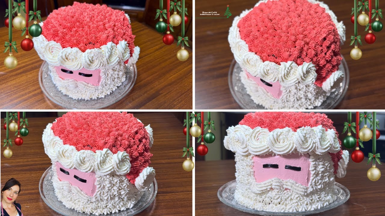 PANETTONE BABBO NATALE l’idea creativa e semplice per stupire a Natale| Come Fare Babbo Natale Dolce
