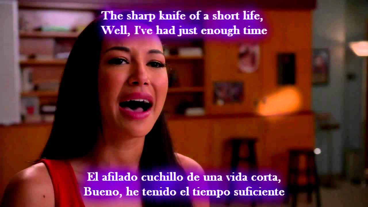 Glee - If I die young / Sub spanish with lyrics