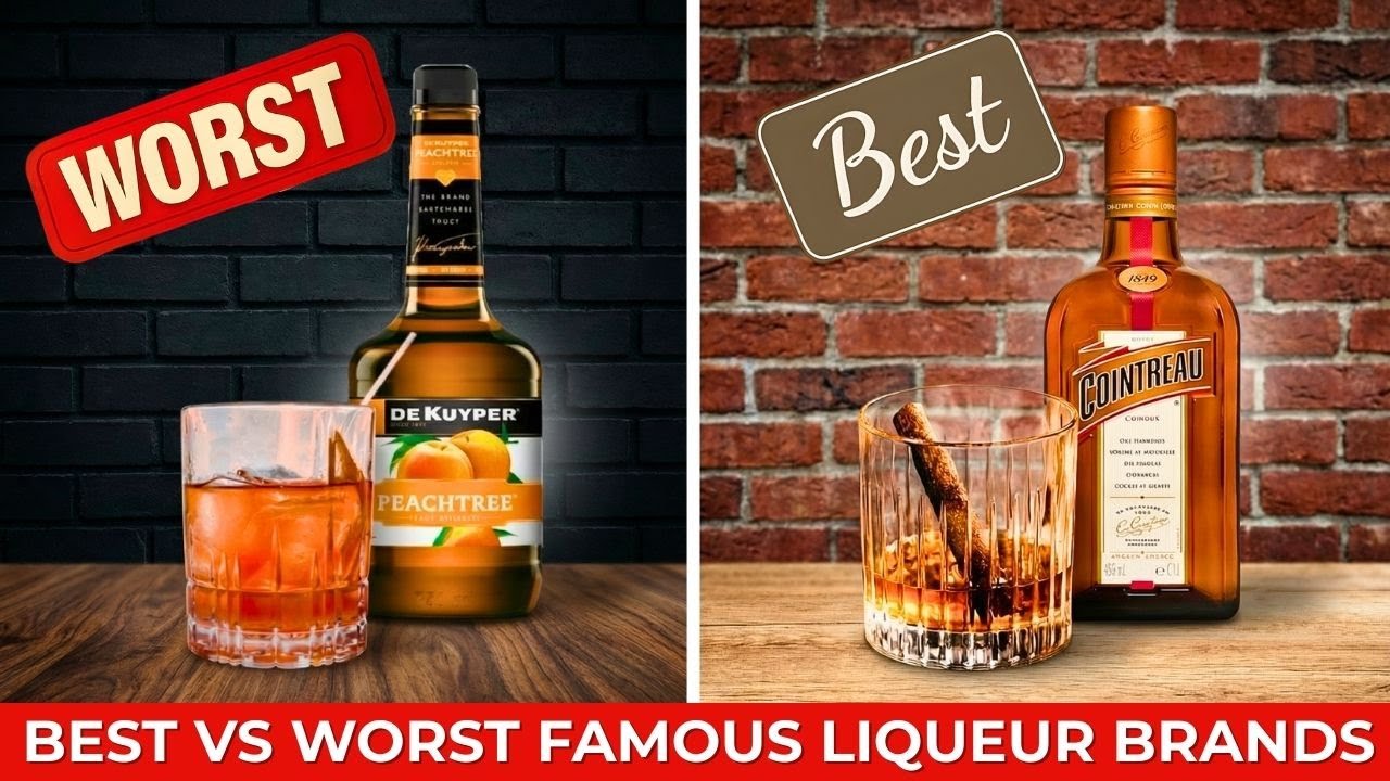 15 Famous Liqueur Brands Americans Love &mdash; Ranked Worst to Best