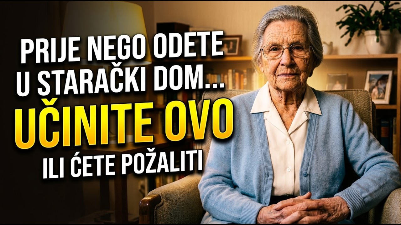 Ne treba vam dom za starije niti skupi njegovatelj... učinite ovo i živite bolje (moje iskustvo)