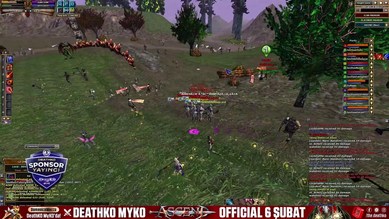 Gwen - JawStein PK Yayını #DeathKO ASCEND #3