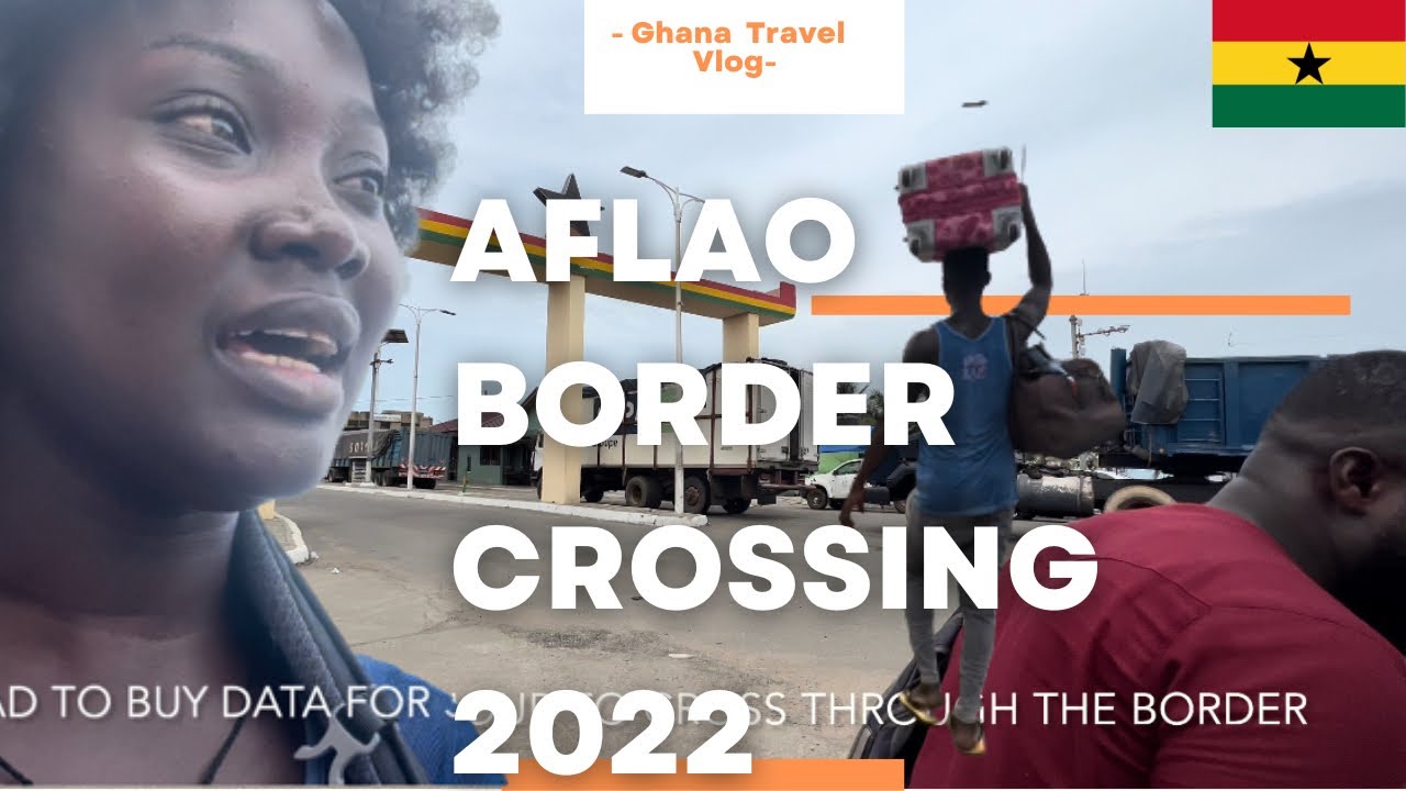 Crossing the Aflao Border from Togo 🇹🇬 Into Ghana 🇬🇭| Immigration,Sim cards and Changing Money.
