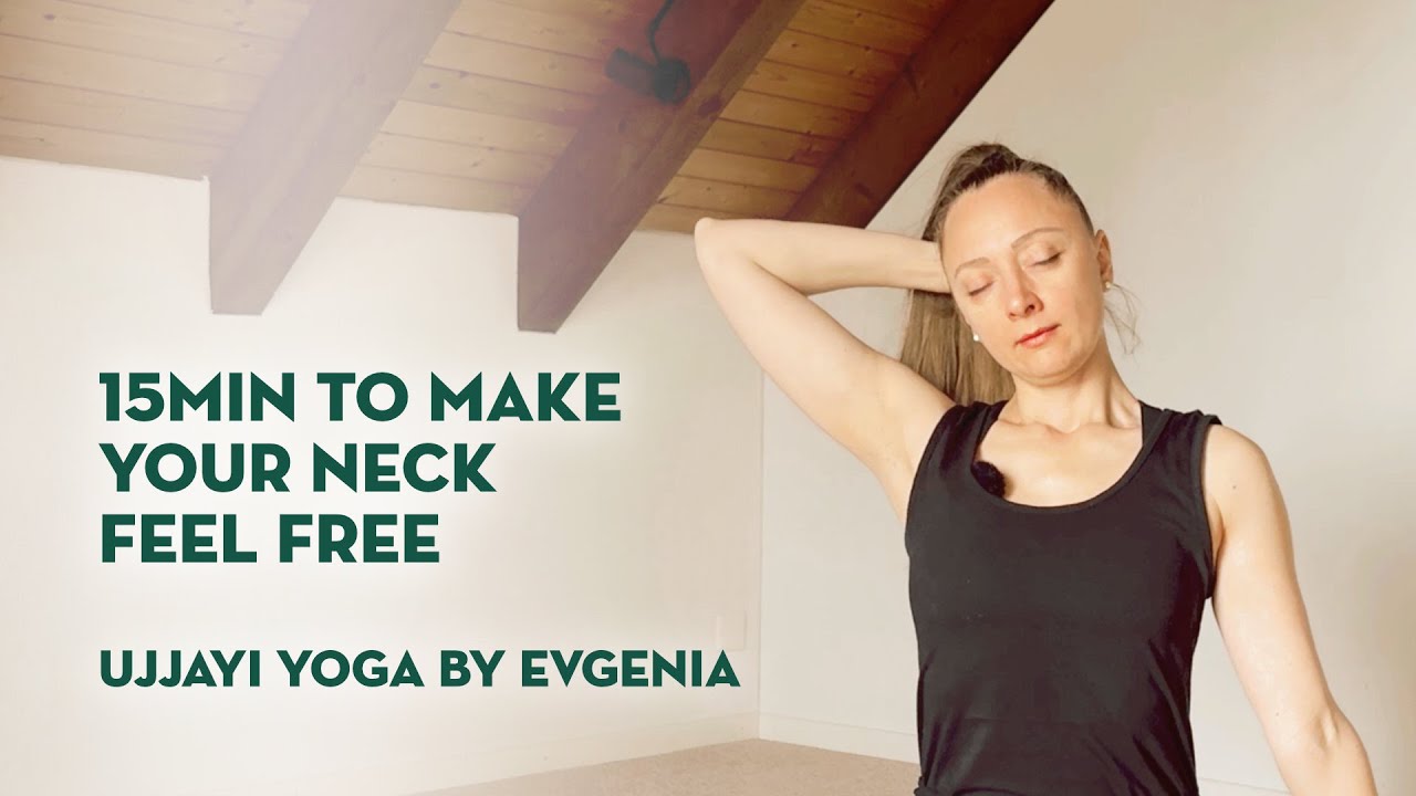 15min seated Hatha Yoga to Release Neck & Shoulders
