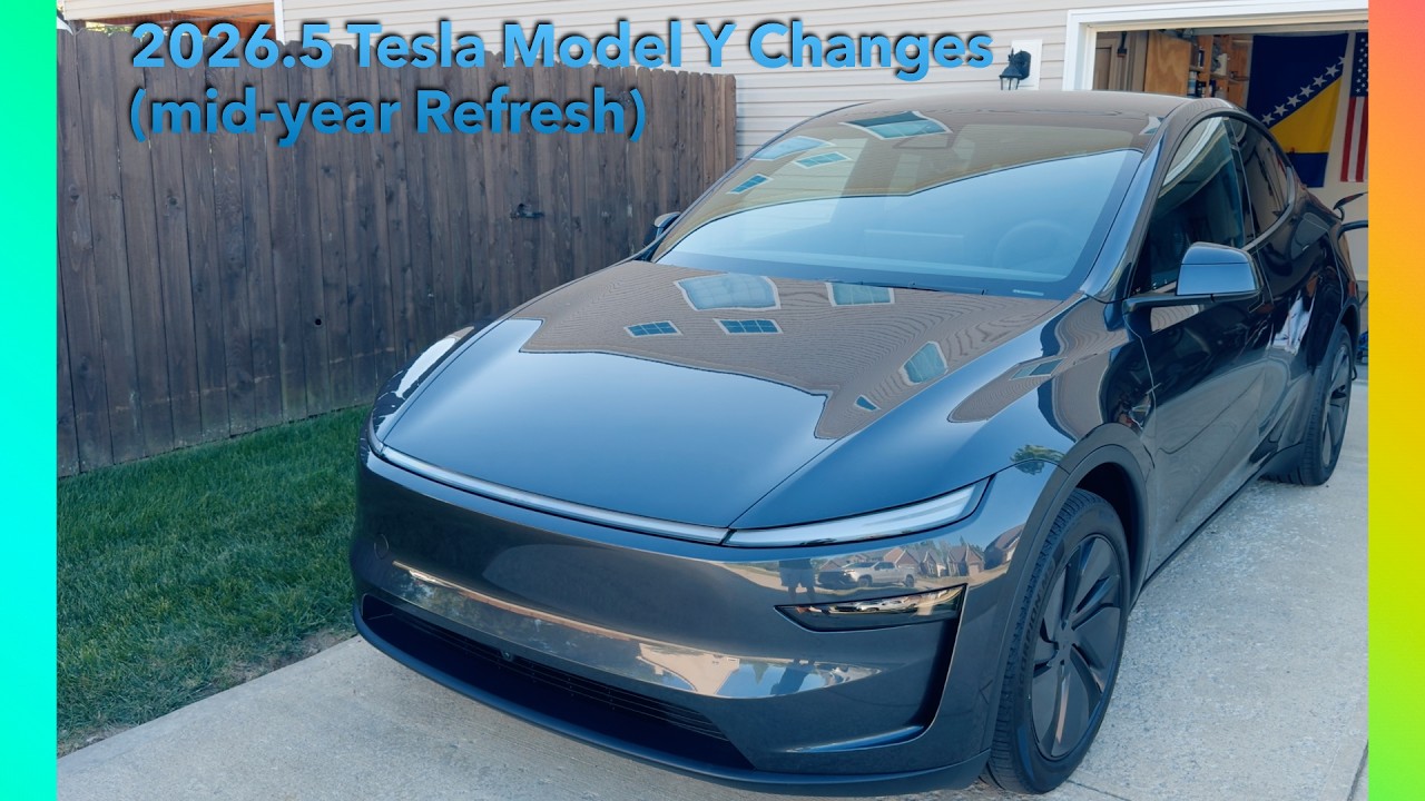 What Changed? | 2026 Tesla Model Y Juniper (Mid-Year Refresh) | Walk-Through