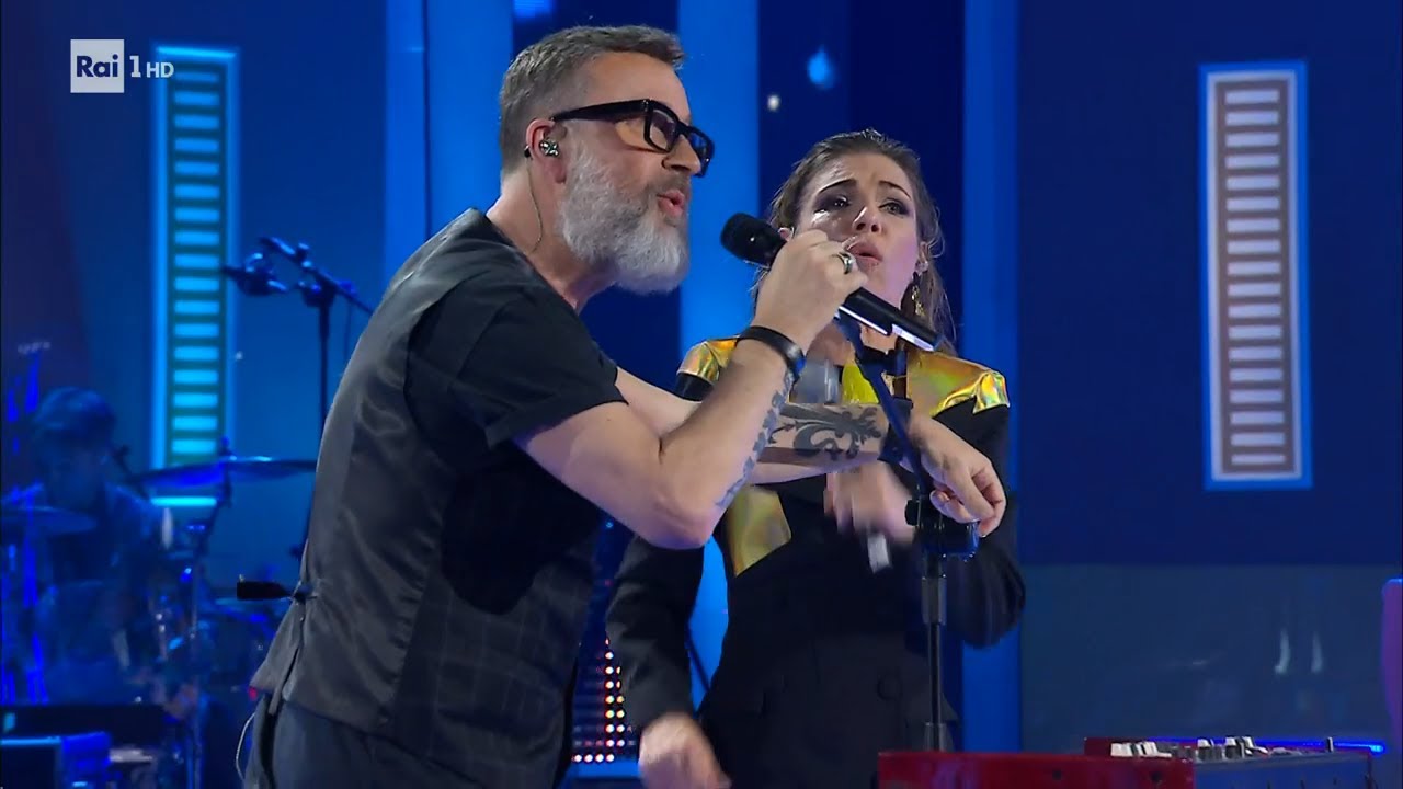 Loredana Errore e Marco Masini cantano 