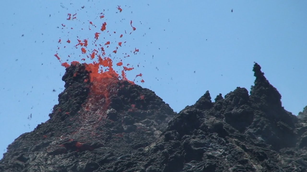Niezwykly Swiat - Gwatemala - Erupcja wulkan Pacaya