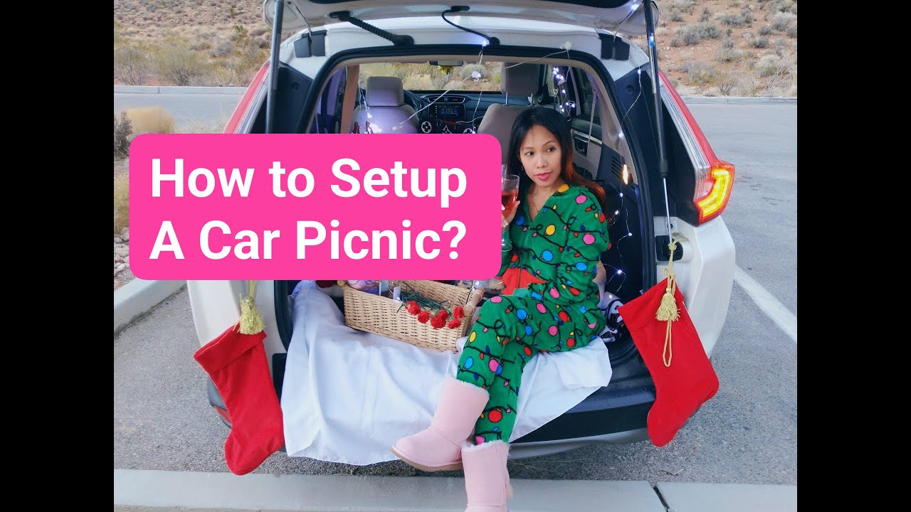 How to setup a Car Picnic 🧺 #RedrockCanyon