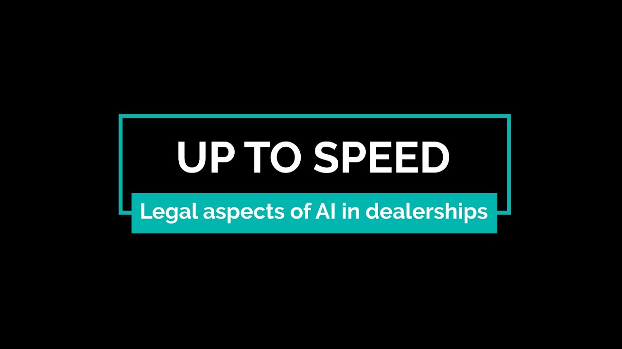 Up to Speed: AI legal risks for dealership