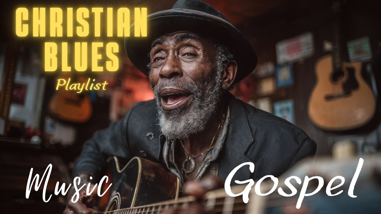 Soulful Gospel Blues 🎸 | Christian Blues Playlist for Peace, Faith & Healing