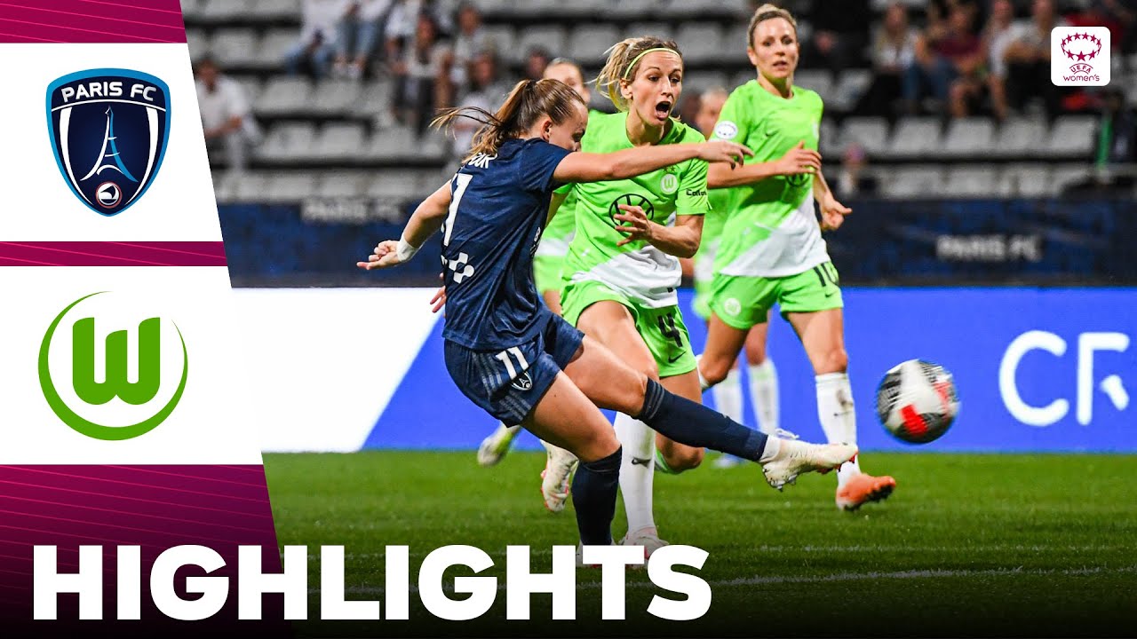 FC Paris vs Wolfsburg | Highlights | UEFA Women's Champions League Qualification 10-10-2023