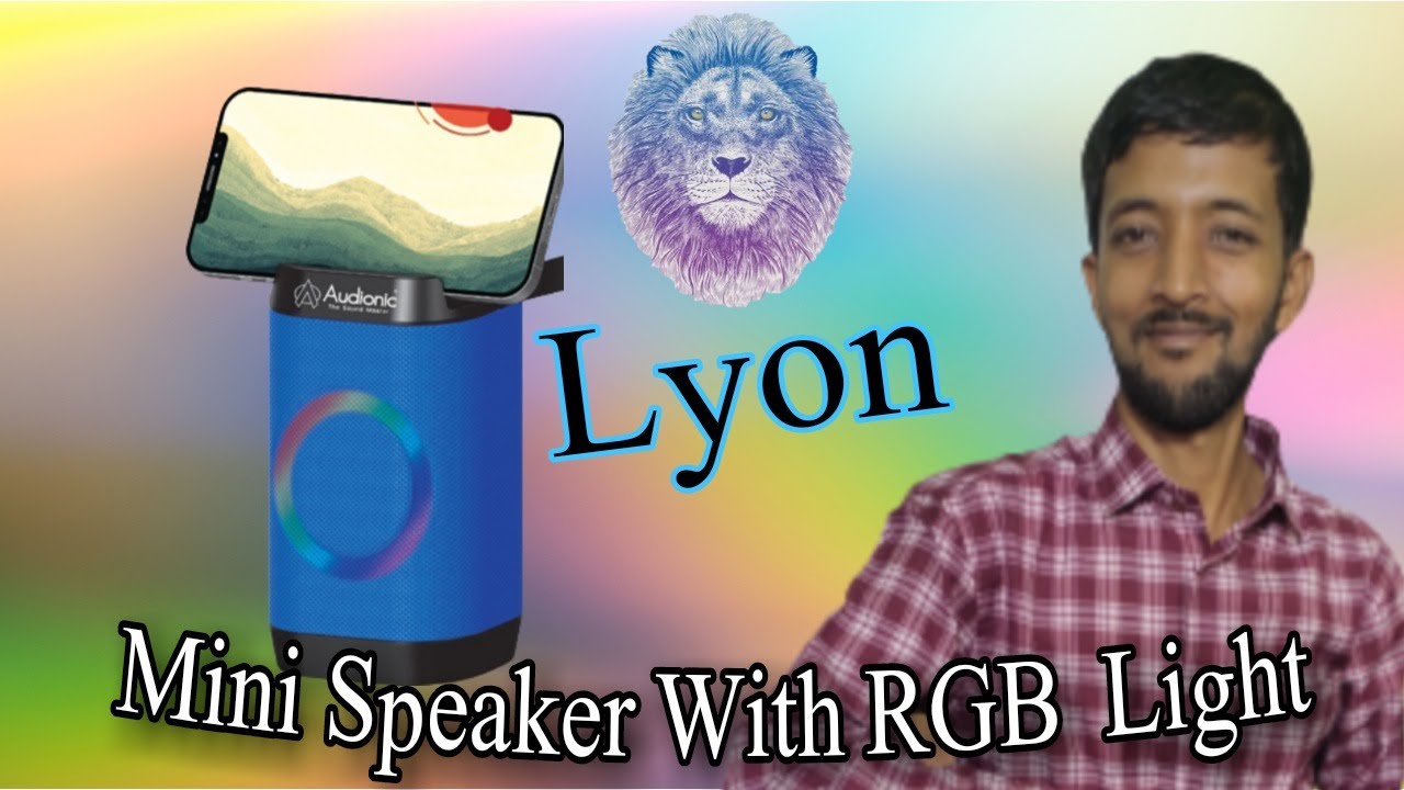 Audionic Lyon review and unboxing | Mini portable speaker | Plx Faizan