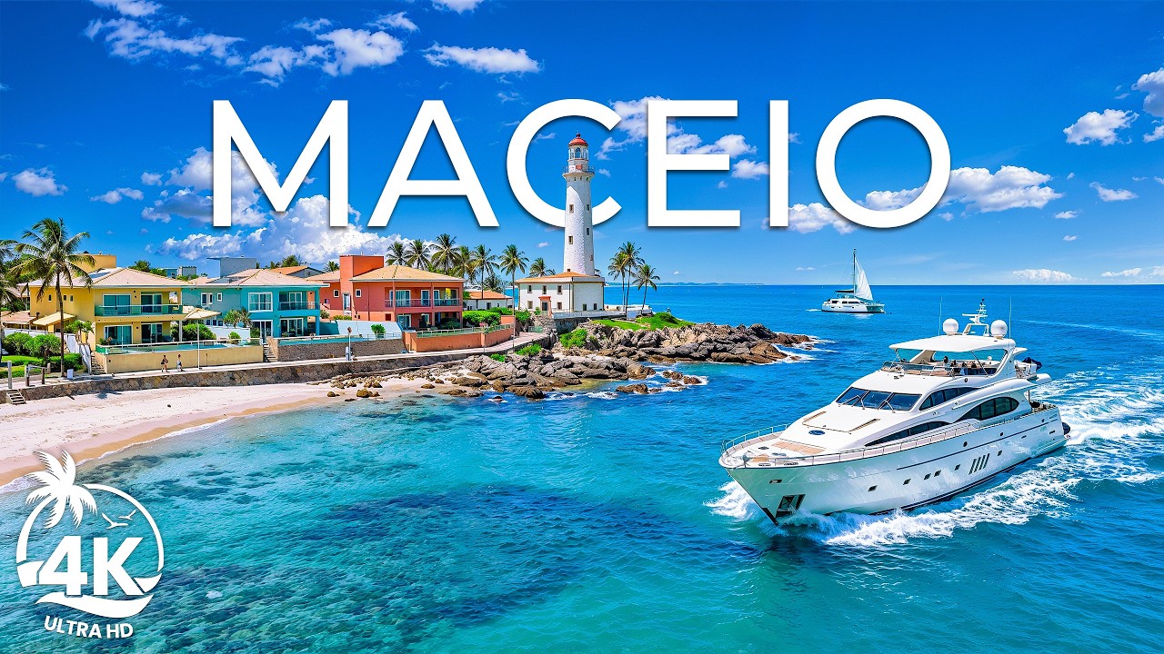 Maceió 4K UHD – A Tropical Escape of Turquoise Waters, Palm Shores & Coastal Beauty
