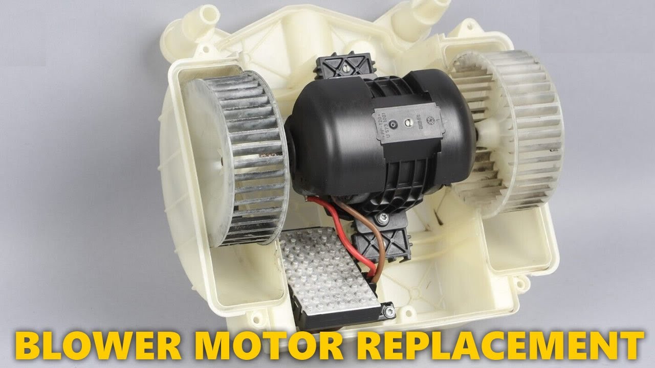 HOW TO REPLACE BLOWER MOTOR FOR MERCEDES W221 S CLASS (S550) 2006-2013