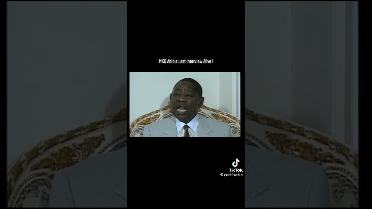 M K O Abiola speech