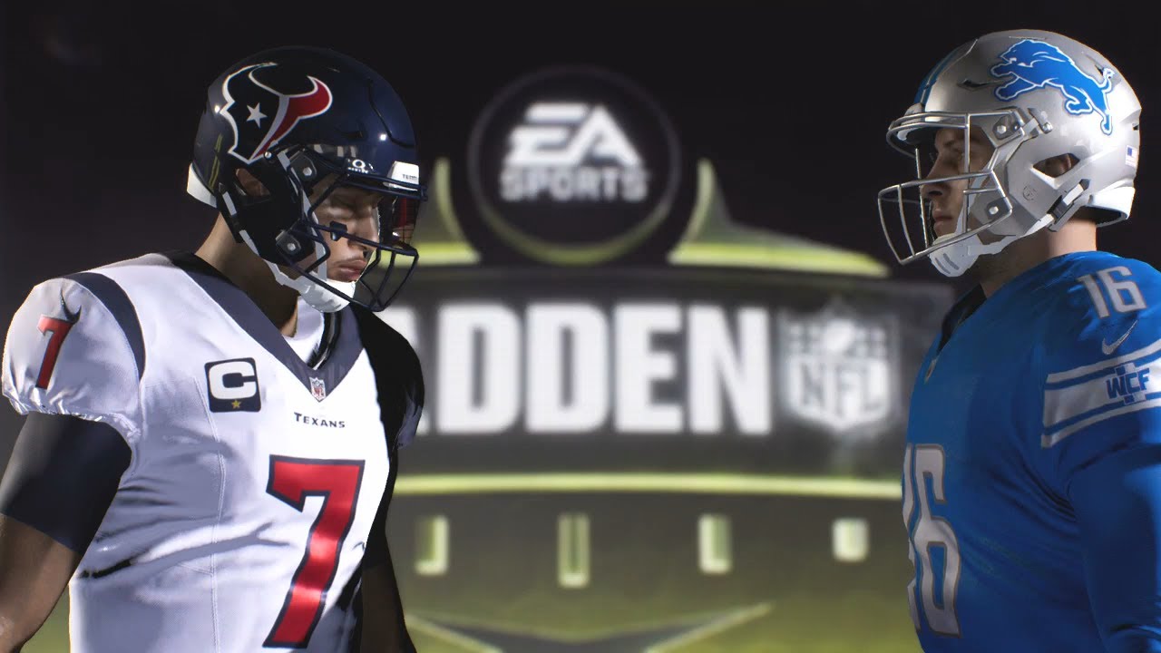 Madden NFL 24 - Houston Texans Vs Detroit Lions Simulation PS5 (Madden 25 Rosters)