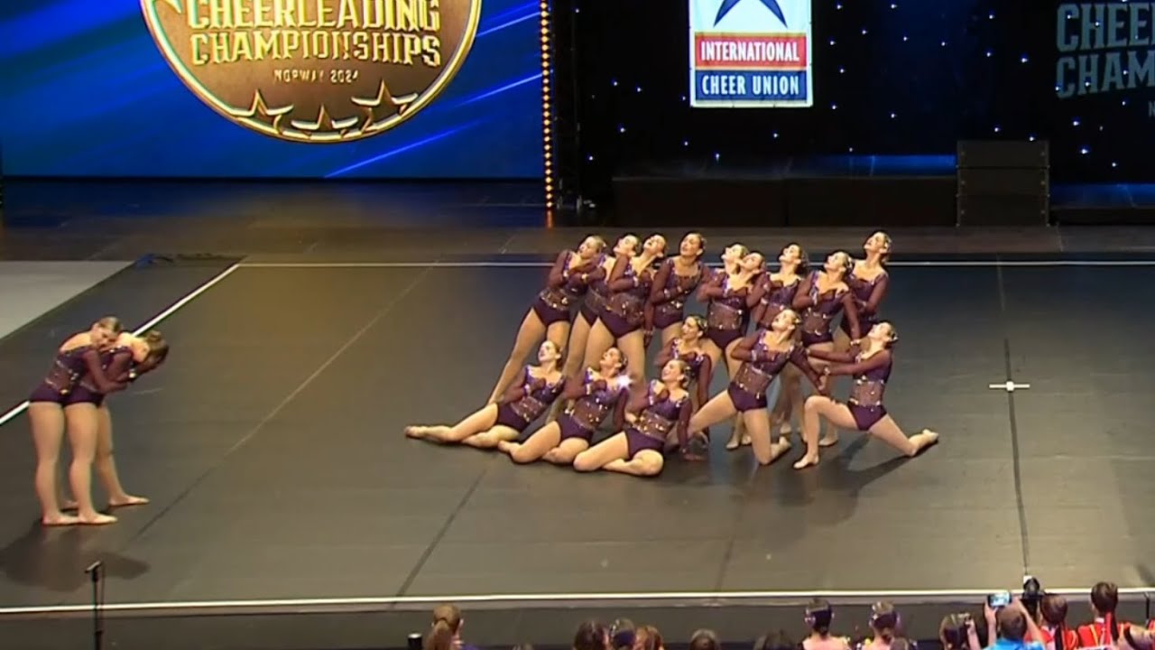 Junior Jazz, Team Ukraine -2, ICU European Cheerleading Championships 2024 in Norway