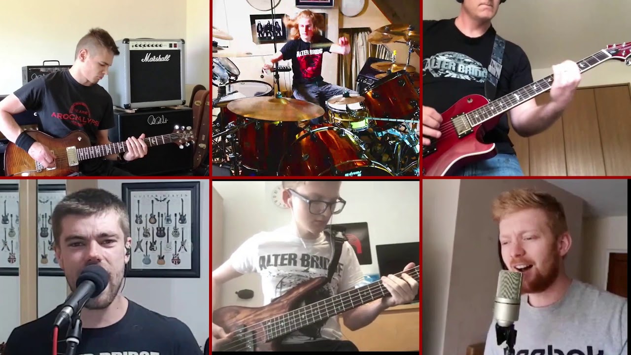 ALTER BRIDGE Never Born To Follow  International Cover Collab