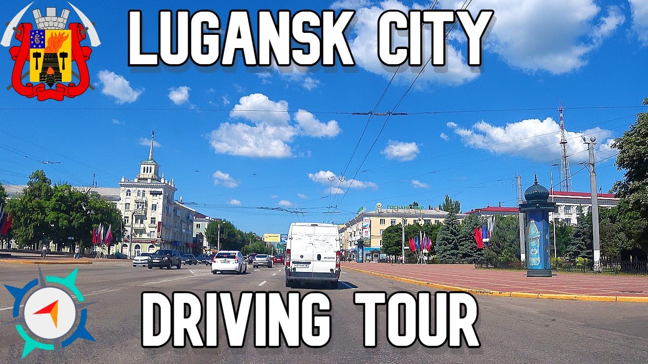 Ługańsk, Donbas - Jadąc do centrum - Podr&oacute;żuj po Donbasie